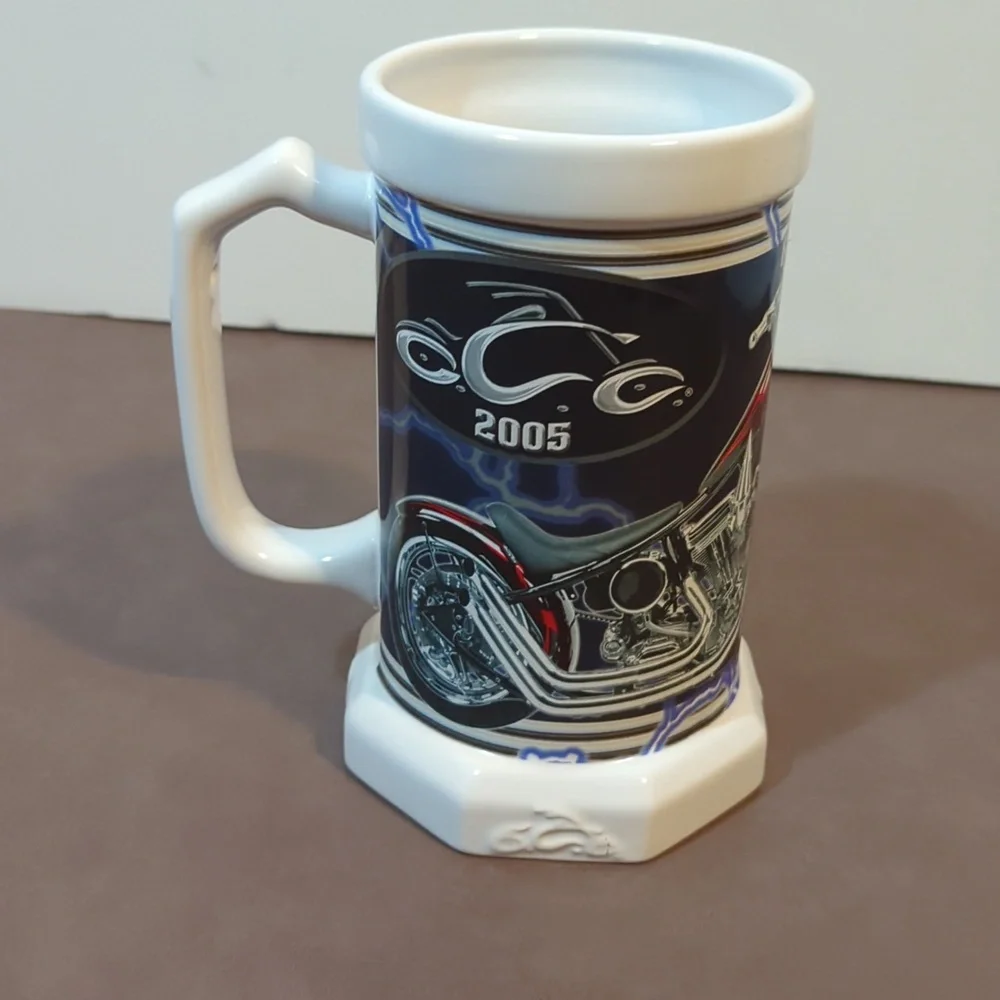 2005 Orange County Choppers New York 24 oz stein mug Houston Harvest 517401